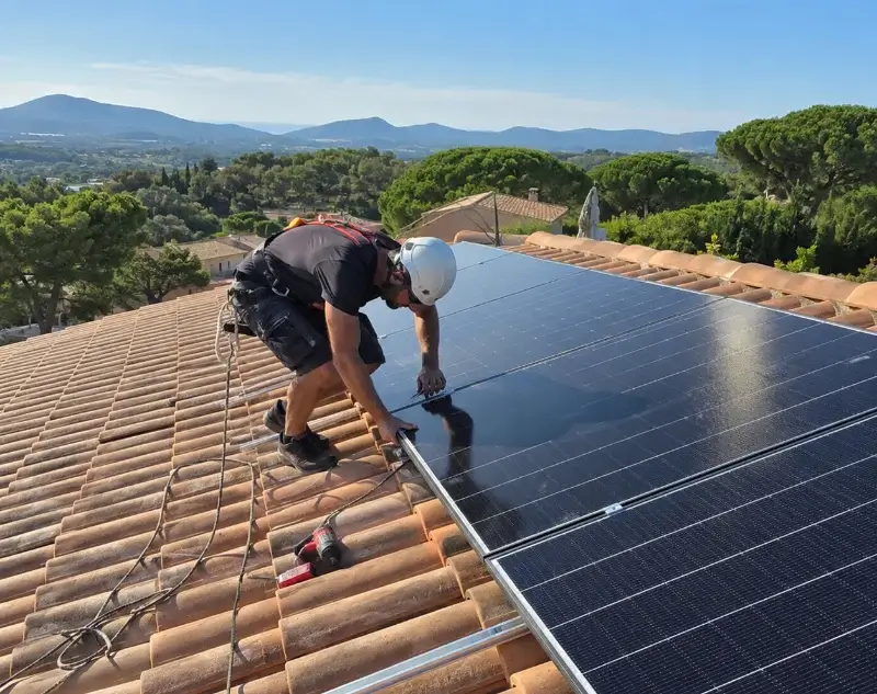 Installateur panneaux solaires Saint-Méard-de-Drône — pose photovoltaïque sur toiture
