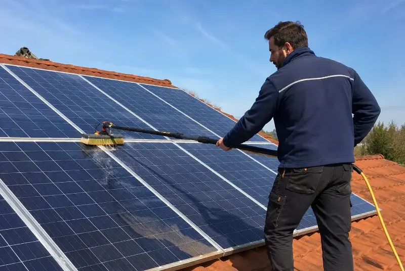 Nettoyage et entretien de panneaux solaires à Saint-Méard-de-Drône